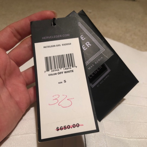 Herve Leger high waisted zipper bandage skirt - Picture 2 of 4